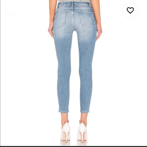 FRAME | Le High Skinny Front Chew Paltrow Jeans 27 - Picture 6 of 15